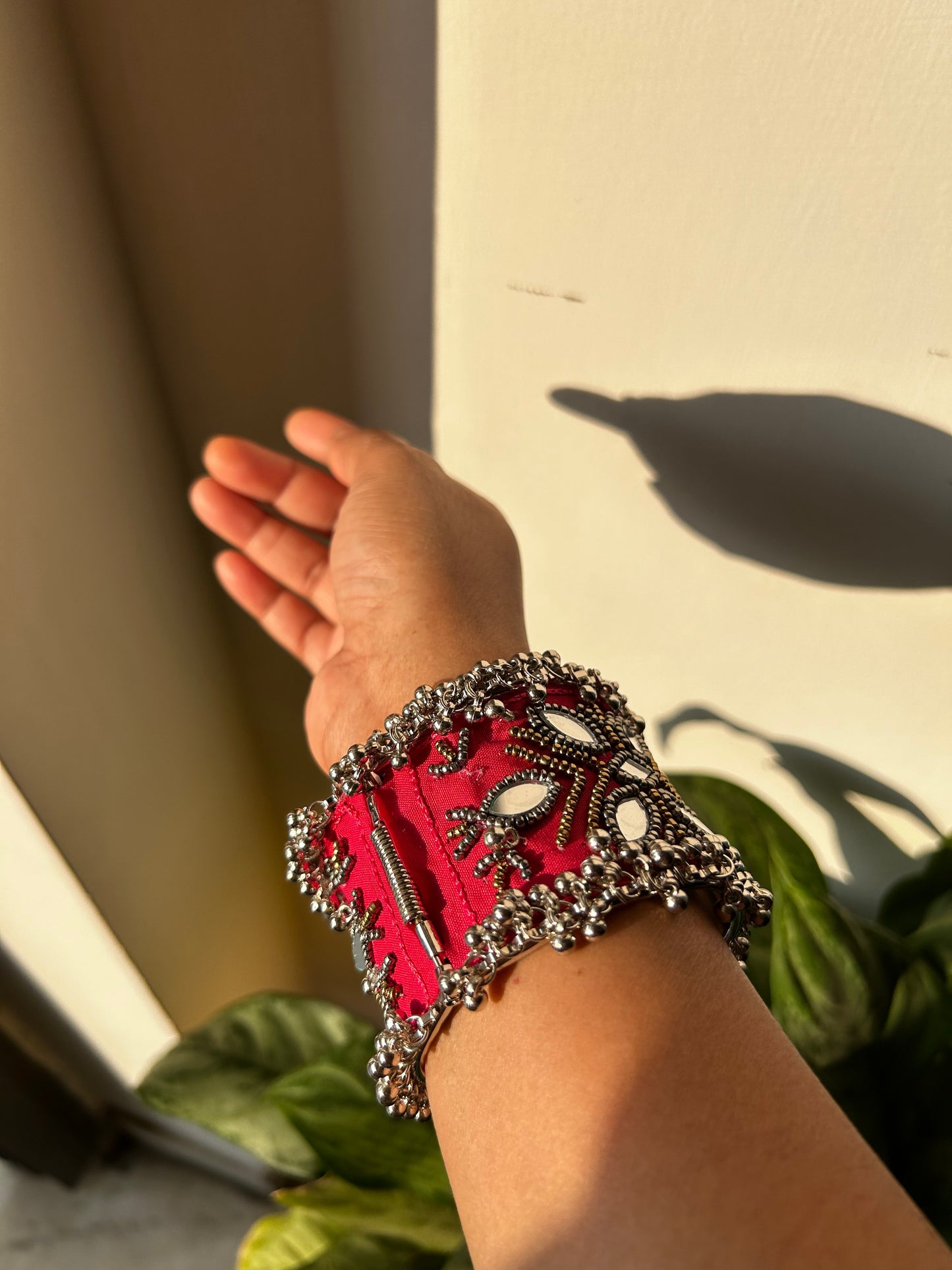 Banjara Cuffs in Pink