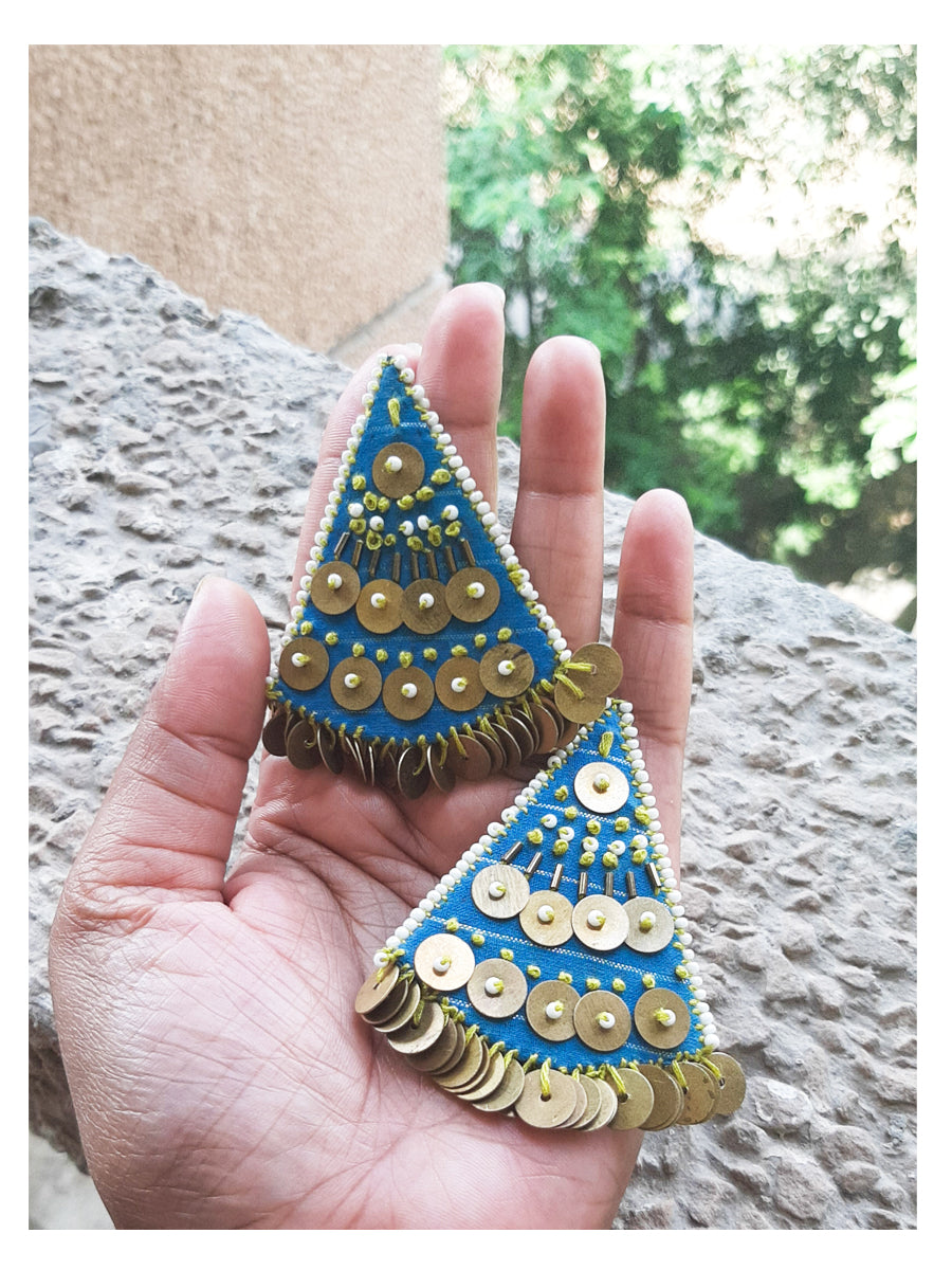 Nefertiti sequined Earrings