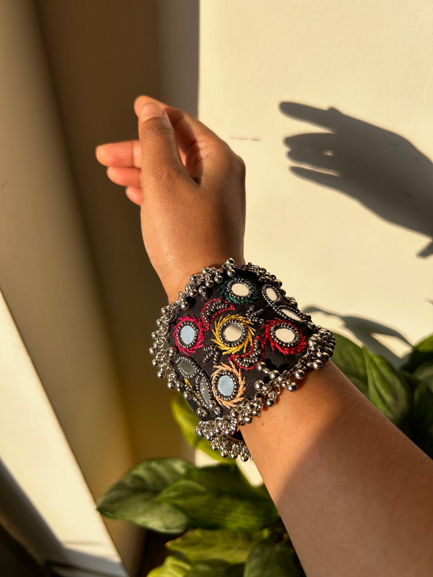 Banjara Cuffs in Black