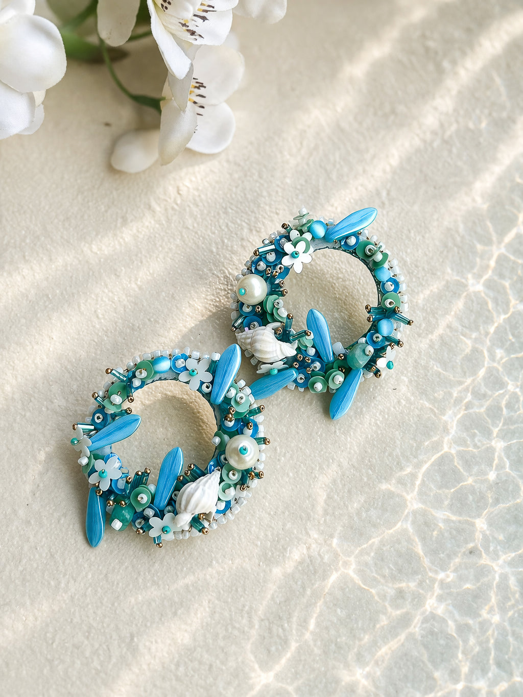 OSA CIRCULAR STUD EARRINGS