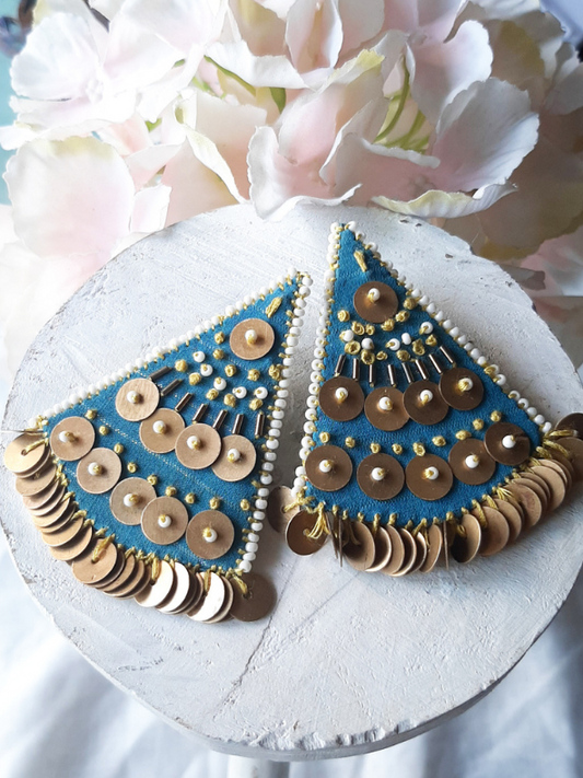 Nefertiti sequined Earrings