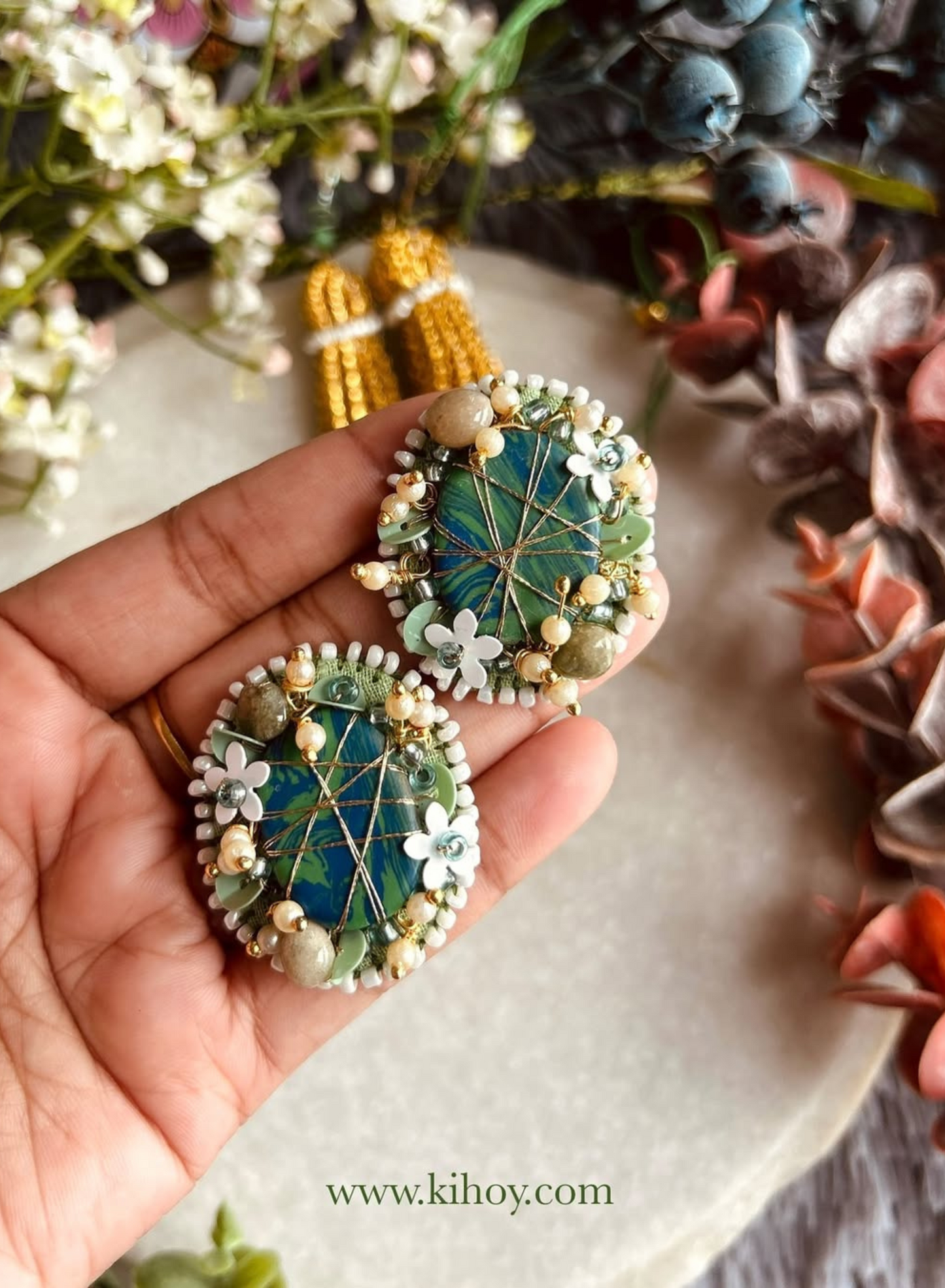 Moni Rakhi & Convertable Earring Lumba Set