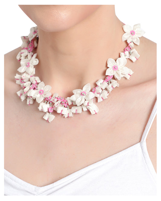 Flora Choker with Earrings