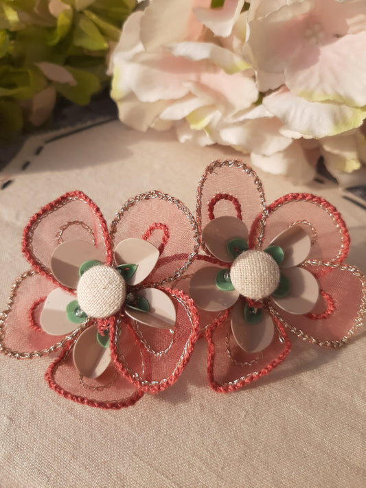 Frangipani Earrings – Where Soft Bloom Meets Statement Style